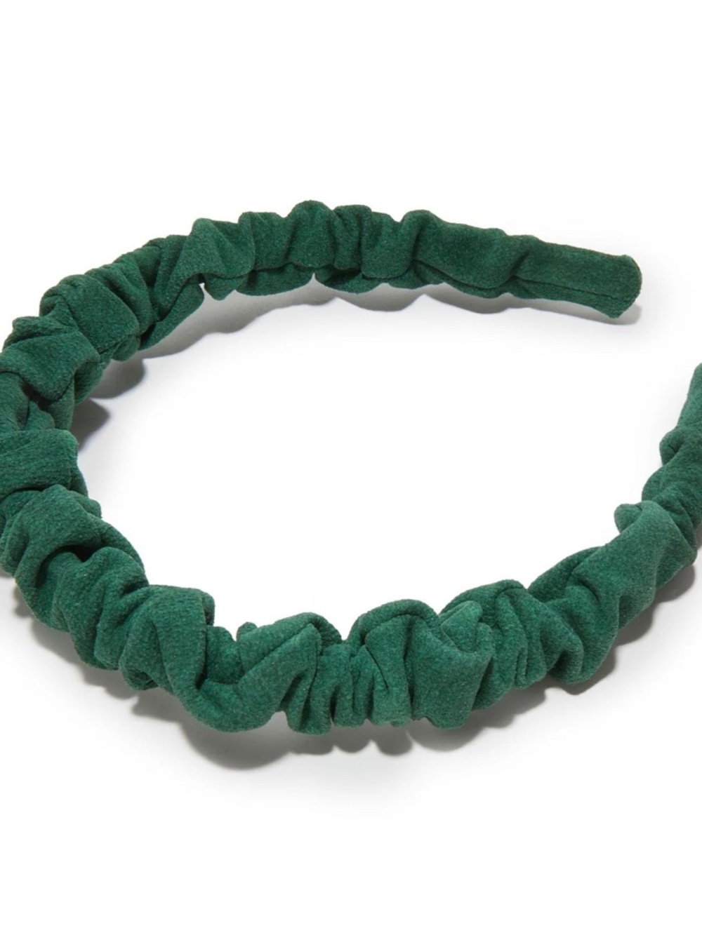 LELE SADOUGHI Jessie Evergreen Suede Leather Headband - Picture 10 of 11
